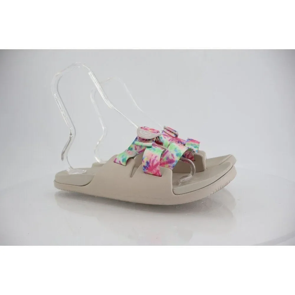 Chaco Women's Chillos Slide Sandal Light Tie Dye Size 12 Flat Slip on Shoes